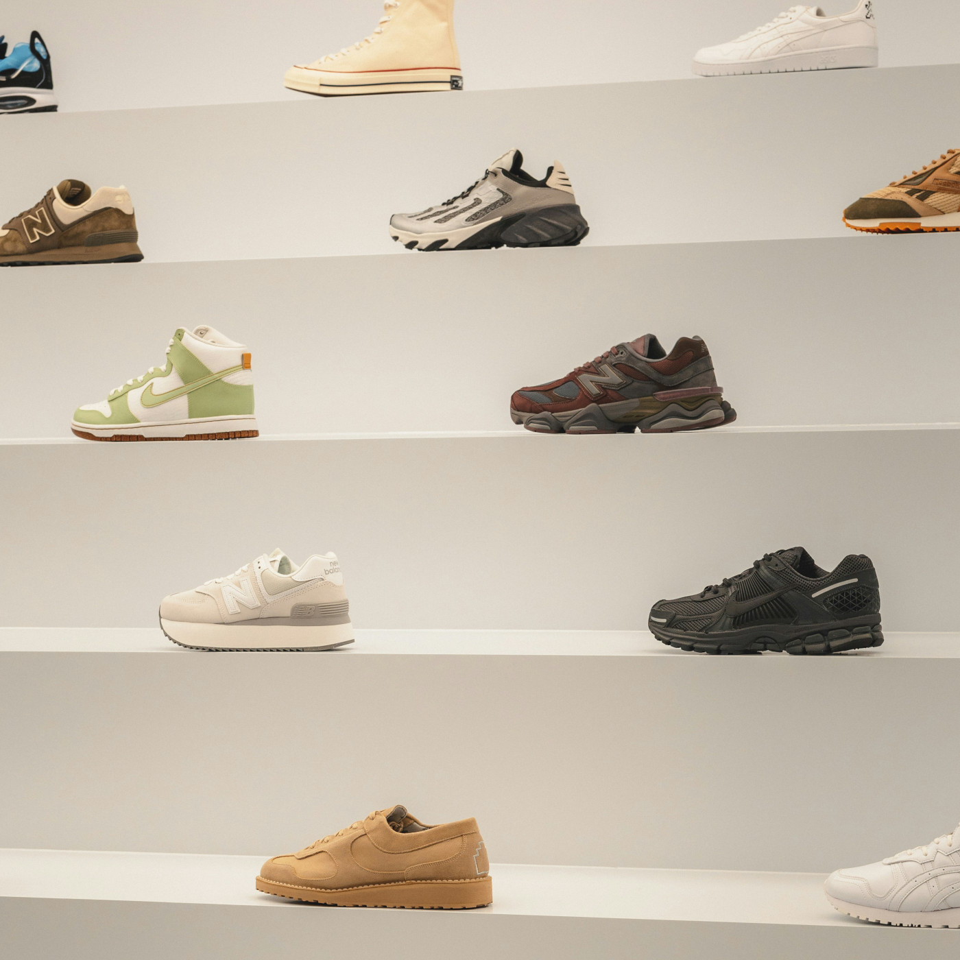 Shoe care in a retail setting